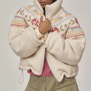 BLANKNYC Aspen floral drawstring jacket - Anthropology